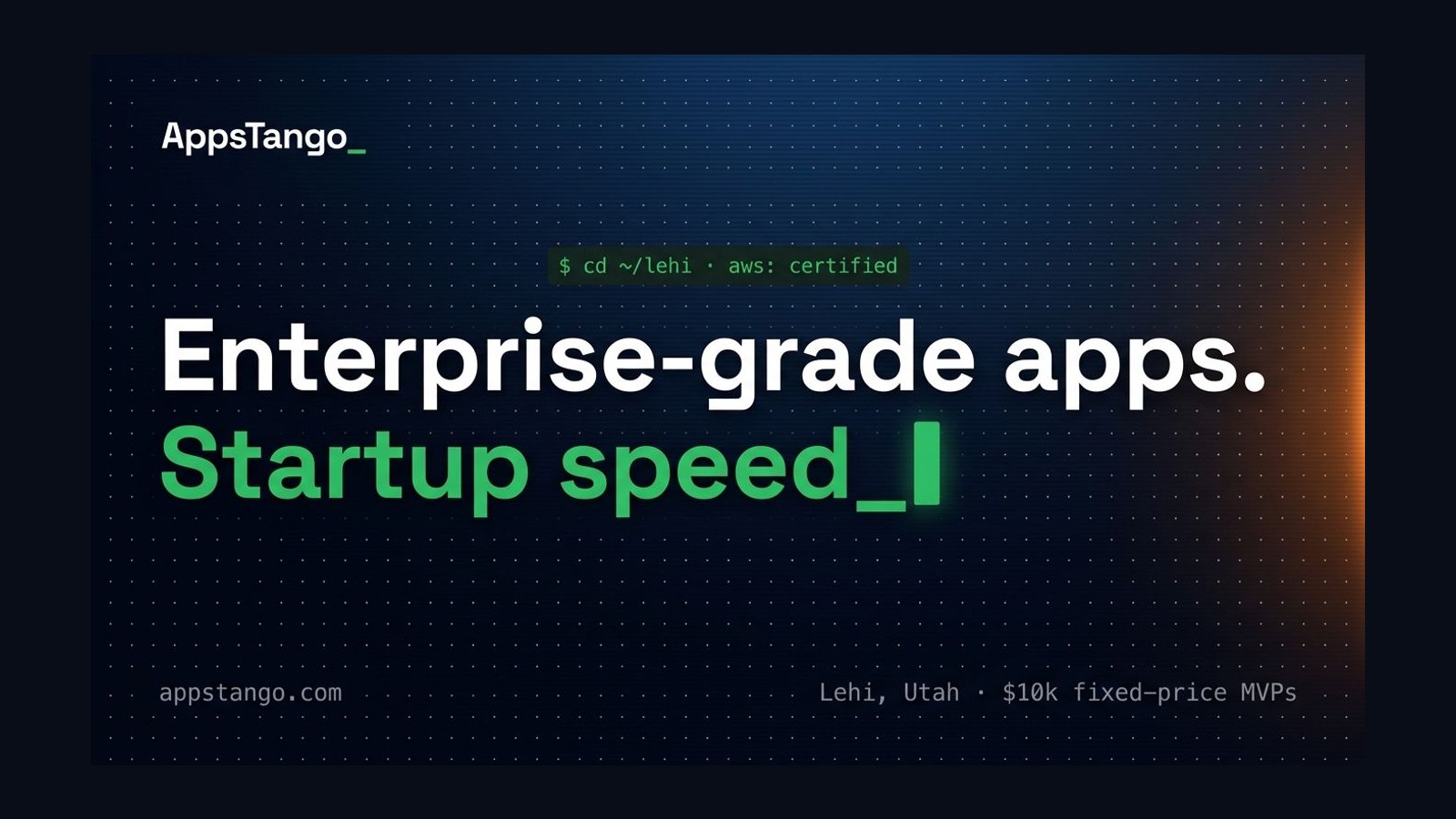 AppsTango — senior-only app studio